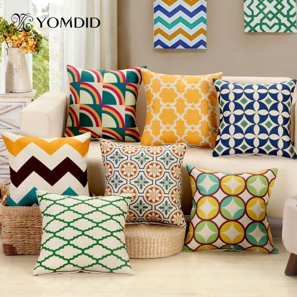 

45*45cm cushion covers mediterranean style wave decor home decor almofadas para sofa cojines decorativos pillow covers pillow case