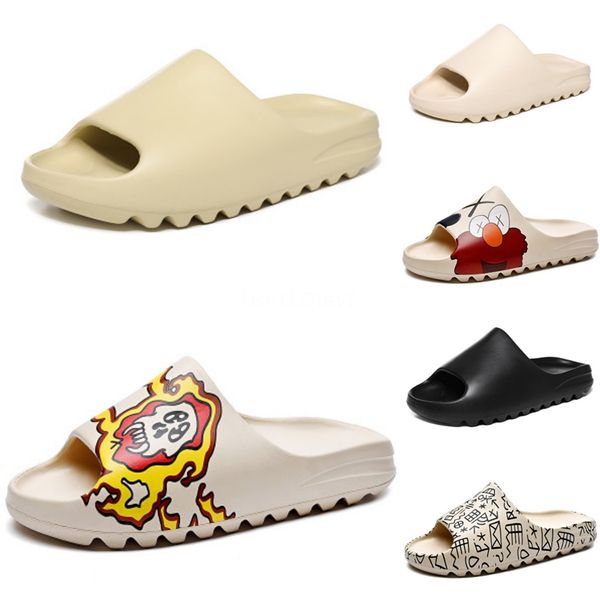 

pinsen women men sandals 2020 new female shoes woman summer wedge comfortable sandals ladies slip-on flat sandals women men sandalias t20#23, Black;grey