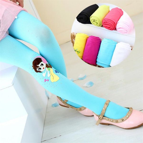 

kids girls leggings 8 colors candy color 3-16t girls velour elastic leggings kids dance socks kids designer clothes girls pantyhose ss173, Blue