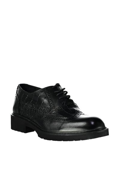 

derimod из натуральной кожи черного мужская обувь, Black