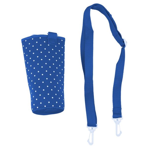

500ml water bottle waterproof pouch shoulder strap cover