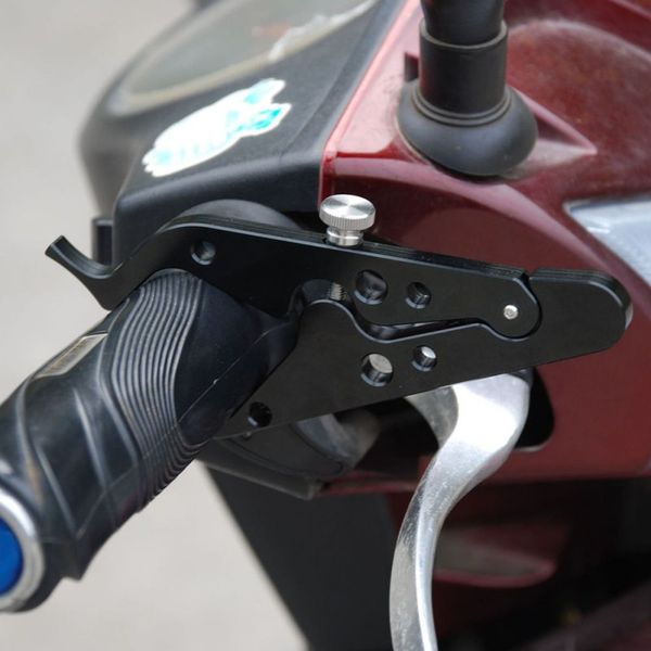 

new cnc motorbike cruise control throttle clamp lock assist retainer grip