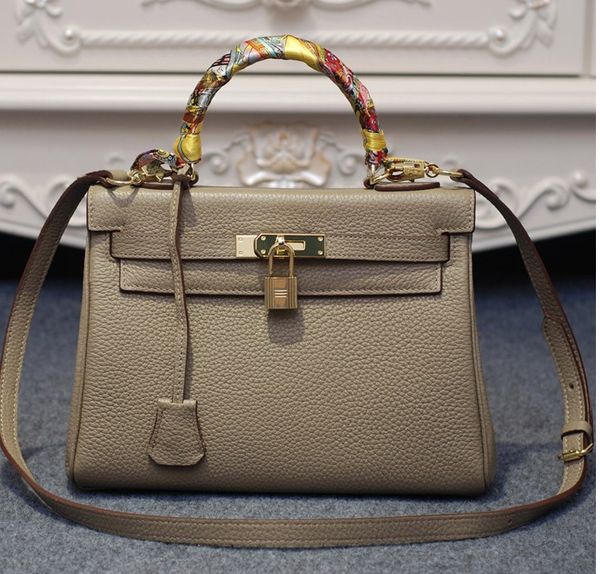 

32см 28cm 25cm марка totes плеча сумки с женщинами gold lock lady коровьей мягкой моды сумка из натуральной кожи