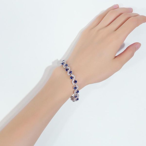 

tfb03 the new korean version of the popular crystal bracelet in 2019, Black