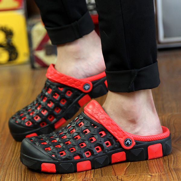 

original classic new garden flip flops water shoes men casual summer beach aqua slipper outdoor swimming sandals gardening shoes
