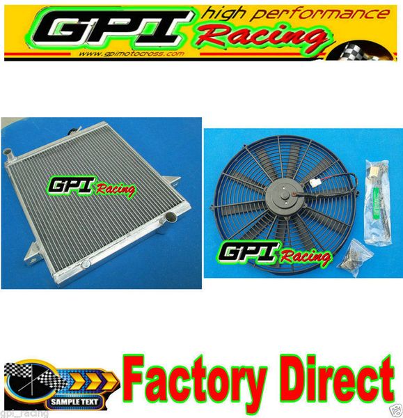 

new aluminum radiator +fan for tr6 1969-1974 1969 70 71/tr250 1967-1968