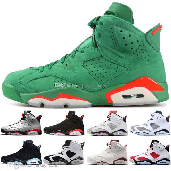 

sale 2019 infrared bred 6 6s mens basketball shoes 3m reflective tinker flint sport blue white cement carmine men sneakers designer trainers