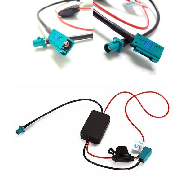 

car antenna fm radio signal antenna ant-208 fm radio signal for vw connector gps