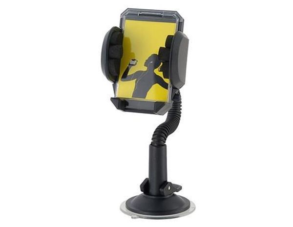 

car adjustable stand for mp4 / mp3 / gps / pda - black