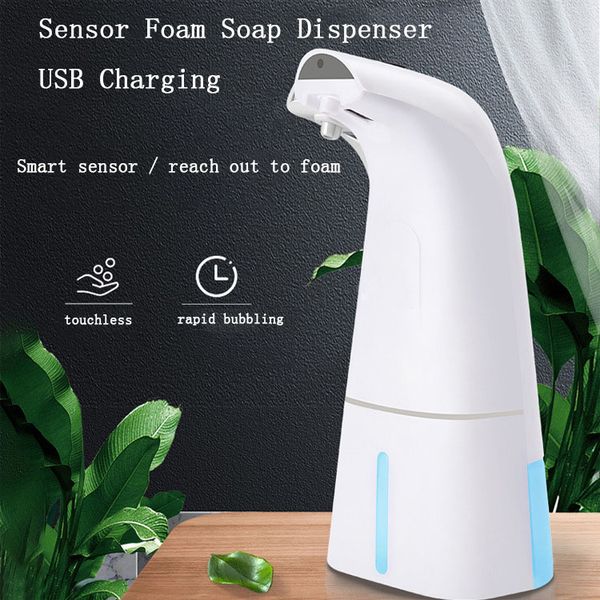 

1pcs touchless automatic soap dispenser ir sensor liquid soap hand wash 248ml liquid dispensers cocina accesorio