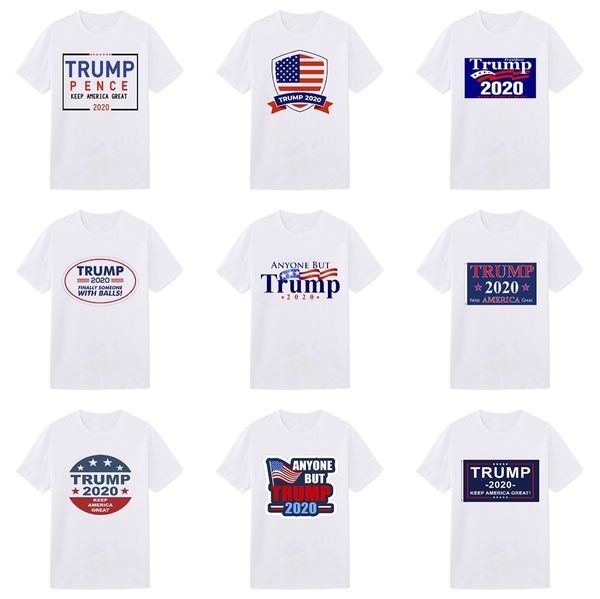 

лето марка трампа t-shirt для mens конструктора tshirts маскировочной печати дышащий с коротким рукавом мужчины роскошные женщины тис топы m, White;black