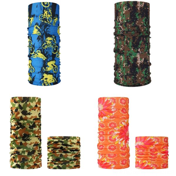 

voj8h halloween half bicycle mask skull ski cosplay face mask ghost scarf neck warmer skull party masks, Black