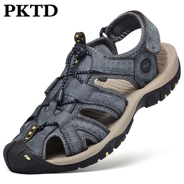 

men's outdoor sports sandals summer comfortable soft beach surfing non-slip wear-resistant quick-drying shoes large size 38-48