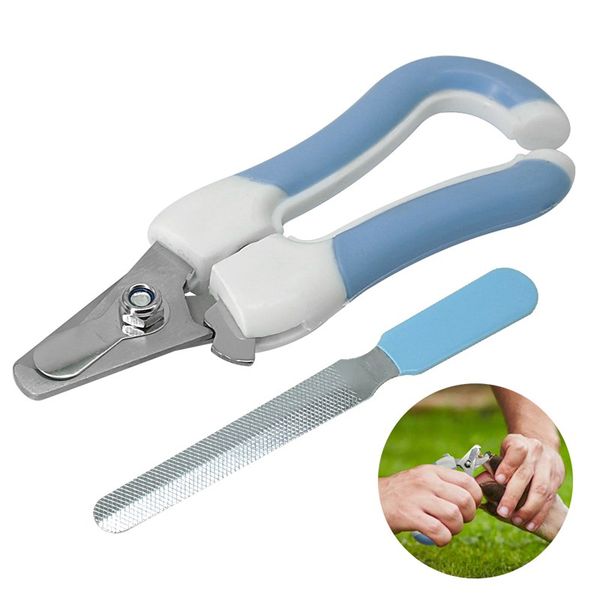 

pet safety claw nail scissors cutter dogs & cats nail clippers and trimmer pet grooming supplies nail toe file included