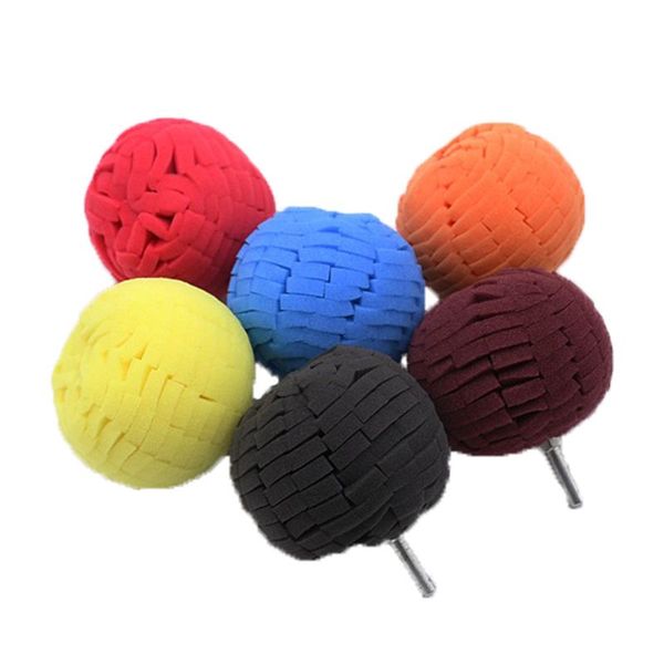 

2019 new 1pc 3"(80mm )buffing polishing ball finishing pad buff polishing pad buffer for car polisher