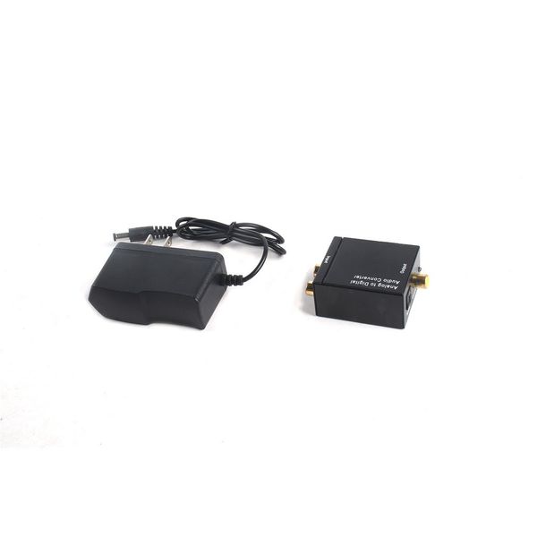 

dta02 portable size analog to digital audio converter coaxial audio converter adapter digital fiber to simulation device