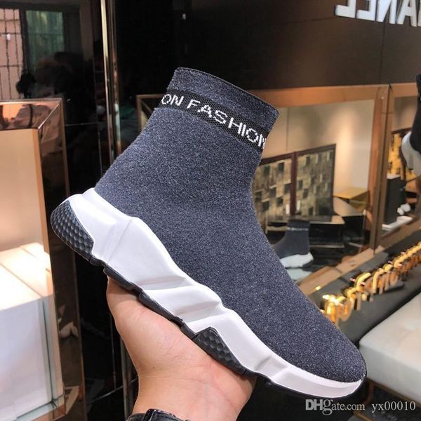 

ee speed runner trainer sock boots luxury mens designer trainers sneaker black white red sneakers race runners fashion boots fz18072601