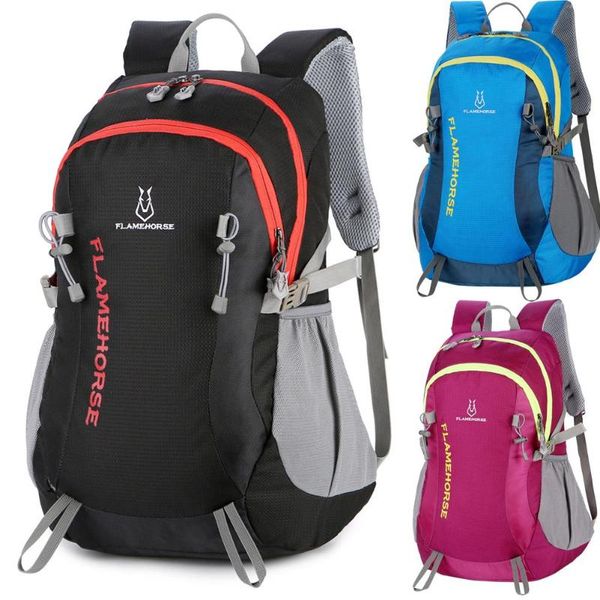

outdoor climbing backpack women men 40l waterproof travel camping knapsack