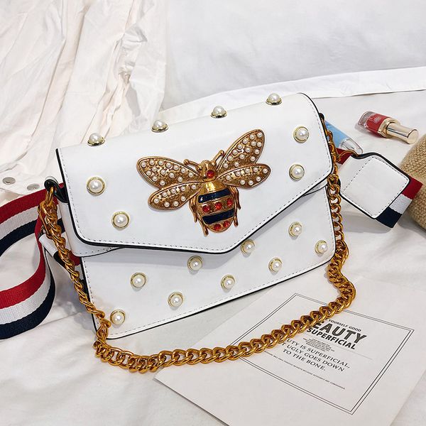 

Бренда Дизайнер Сумка Женщин Камень Пчелка Сумка Кулон Роскошные Кожаные Сумки С