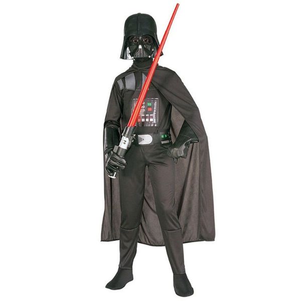 

deluxe child movie the force awakens villain character halloween cosplay costumes, Black;red