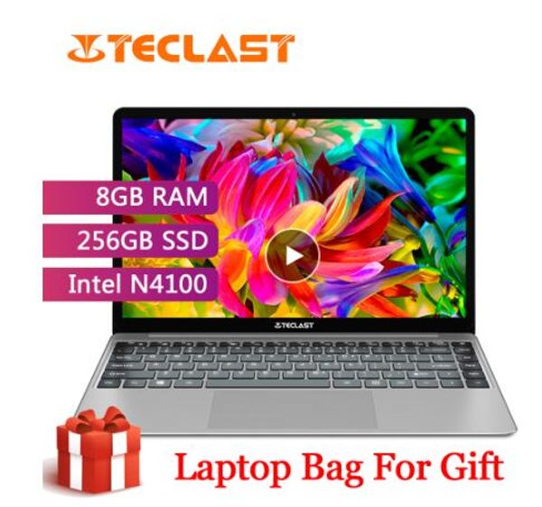 

teclast f7 plus lap14 inch 8gb ram 256gb ssd windows 10 intel gemini lake n4100 quad core 1920 x 1080 ultra thin notebook