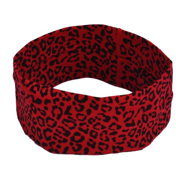 

hair band yoga sport women hair accessories fashion headband fabric boho leopard elastic wrap turban ladies #ss