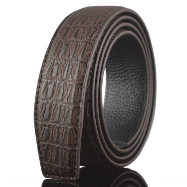 

vtxrq crocodile back buckle-automatic buckle 3.5cm cowhide ly3202 crocodile back men's buckle-automatic buckle 3.5cm cowhide belt, Black;brown