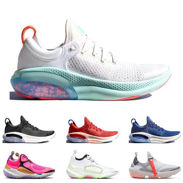 

new joyride running shoes for men neon green hyper pink bred platinum tint core black fashion trainer athletic sport sneaker size 36-45