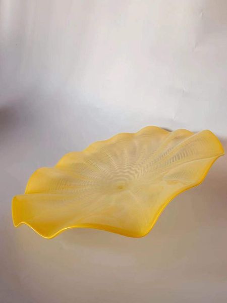

chinese wall art living room stair wall decoration blown glass plates modern art decoration murano glass chihuly style wall plates