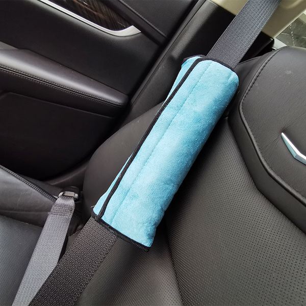 

1 pcs 3 colors kids car seat belt pillow car seat belt shoulder strap pillow neck safe and comfortable