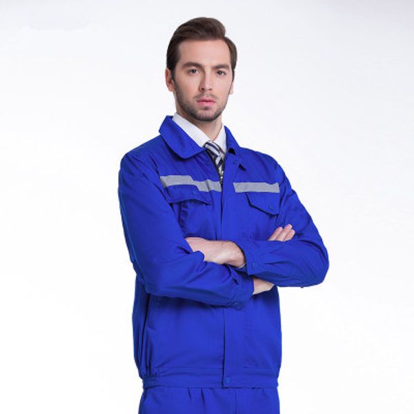 

2016 new arrive long sleeve men clothes plus size men suit sets auto mechanic clothing, Gray