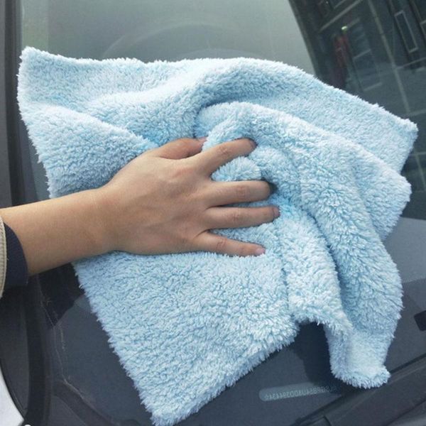 

40 * 40 car wash towel fleece thicken water absorption car washing dust removal cleaning towel accessories cleaning tools