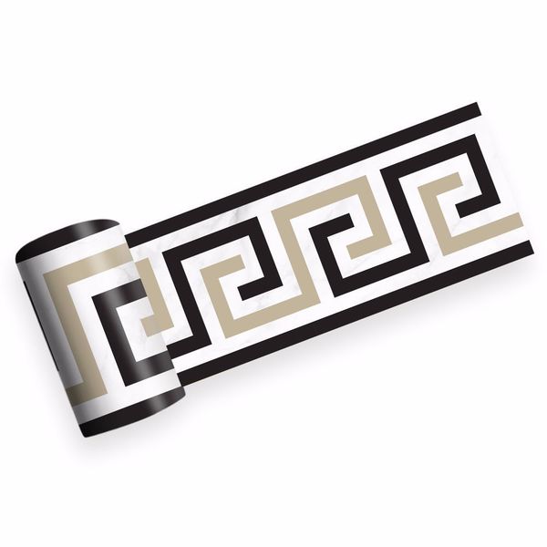 

2m self-adhesive side line tile sticker bathroom kitchen restaurant wall stair floor border tile sticker wall home decor