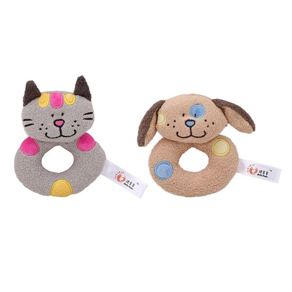 

baby soft plush rattles toys doll crib bed hanging hand catches animal toy doll kids toy gifts