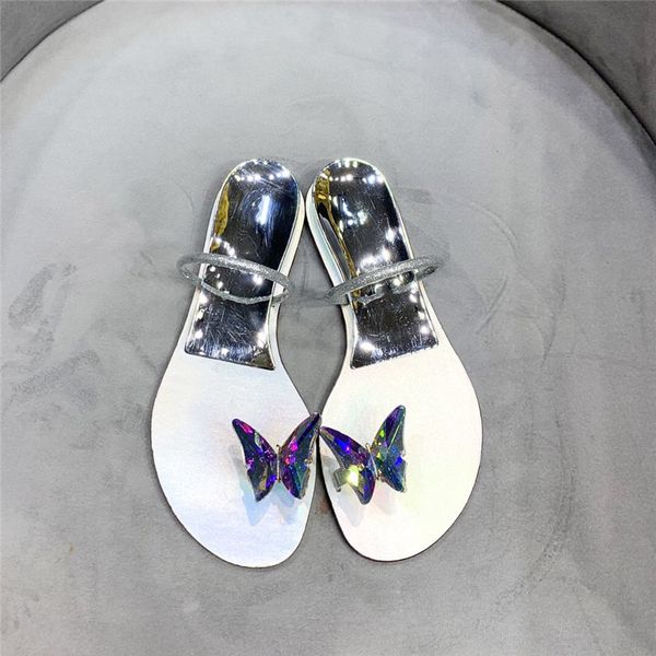 

new brand summer women designer flip flops slippers thick base sandals bow rivet fashion pvc crystal beach shoes 13colour, Black