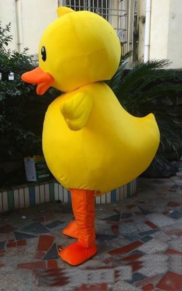 2020 Fábrica Novo estilo traje Big pato amarelo Vestido extravagante tamanho adulto Suits - mascote customizável