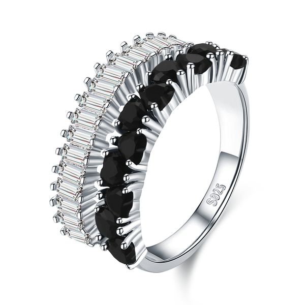 

sodrov 925 sterling silver ring female bague trendy rings for women girls gift sterling silver jewelry g071, Golden;silver