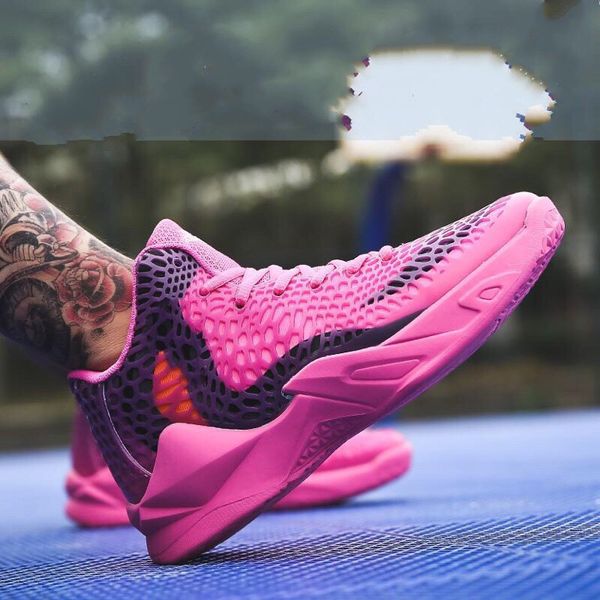 

new designer luxury winter men vacuum high help net cloth shoes raised breathable purple rose red good quality box, Black