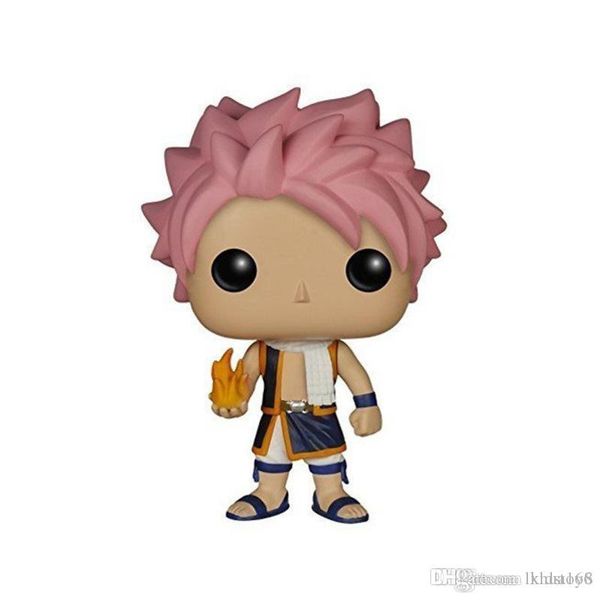 

xmas gift kidsparty 2020 new design imperfect funko pop second hand anime fairy tail natsu figure collectible model toy lxhua