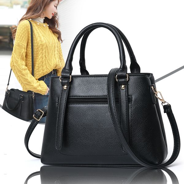 

women's leather handbag 2019 fashion crossbody bag ladies designer handbags shoulder bags personality female bags