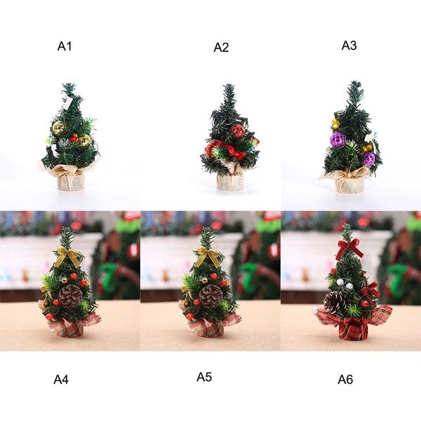 

diy christmas gifts decoration xmas new year mini artificial christmas tree deskornament simulation plant