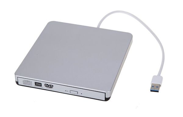 USB 3.0 Masterizzatore DVD/CD-RW esterno Slim Driver portatile universale per Mac Laptop Netbook