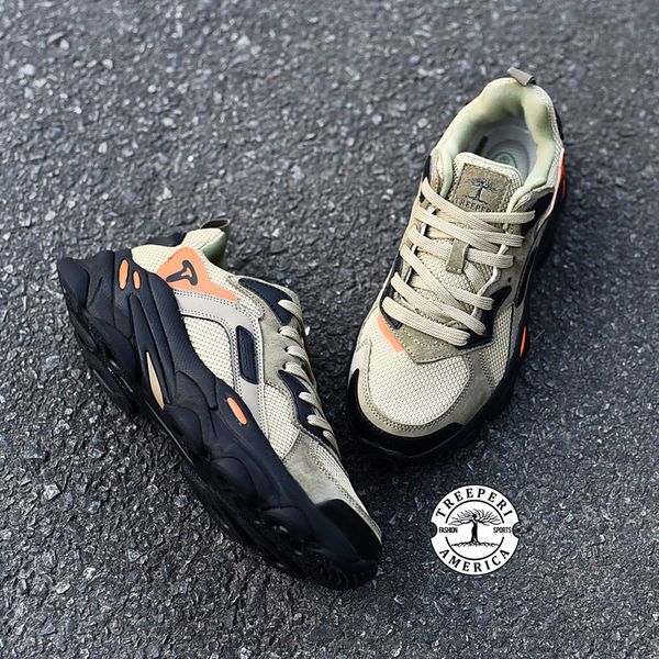 

fashion men women casual shoes treeperi fashion chunky 700 3m reflective trainers black olive total orange designer shoes grey volt sneakers