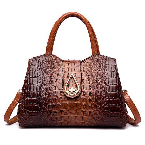 

chu jj flap women's genuine leather handbags alligator shoulder crossbody bags fashion women tote bags