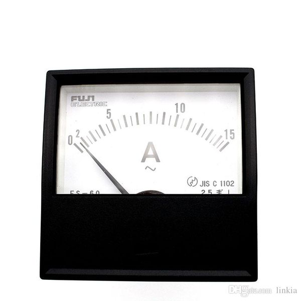 

japan fuji fs-60 ac ammeter 15a pointer mechanical head