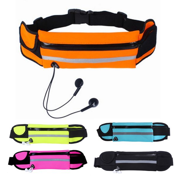 

sport accessories outdoor running waist bag waterproof mobile phone holder jogging belt belly bag women gym fitness lady