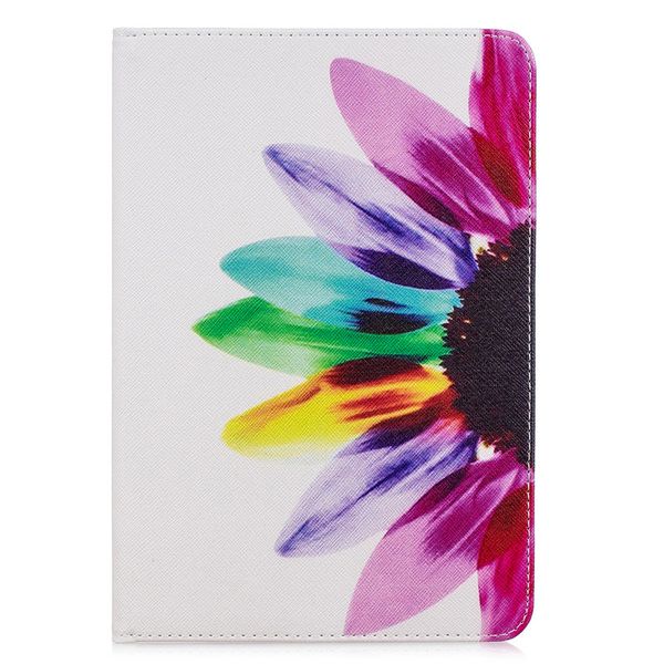 

flip cover stand for apple ipad mini 5 tablet case leather wallet coloured drawing panda elephant for ipad mini 5