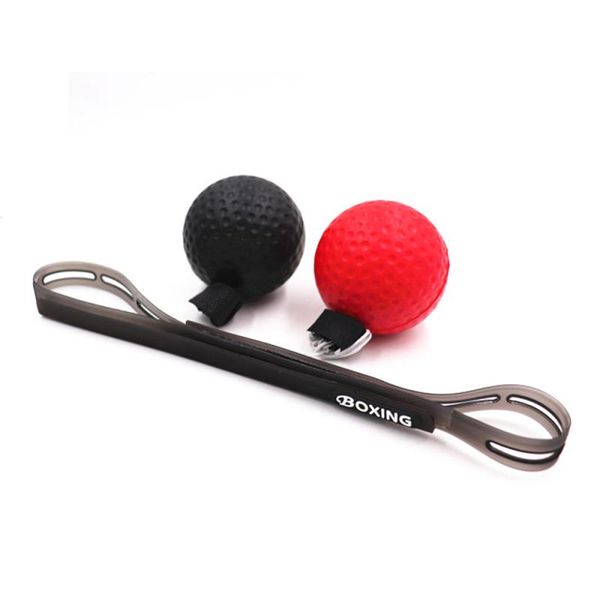 

boxing ball with head band for reflex speed training boxing punch exercise sanda boxer raising reaction silicone headband