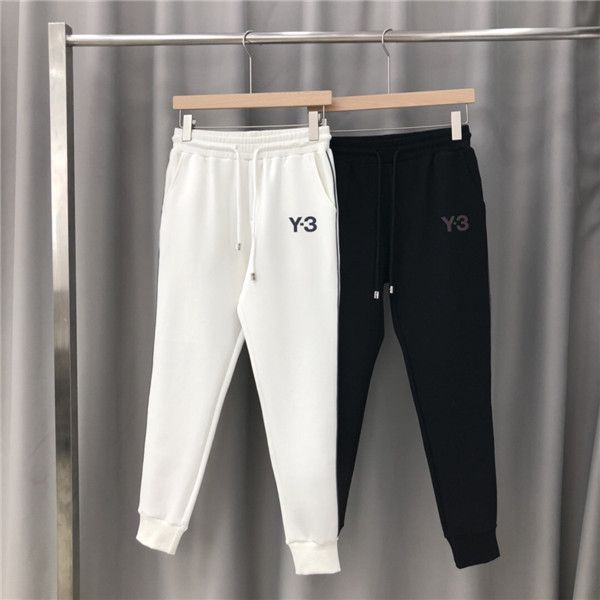 

luxurious brand design y3 long pants terry trousers all-match fashion y-3 reflective hip-hop high streetwear cool sports ourdoor trousers, Brown;gray