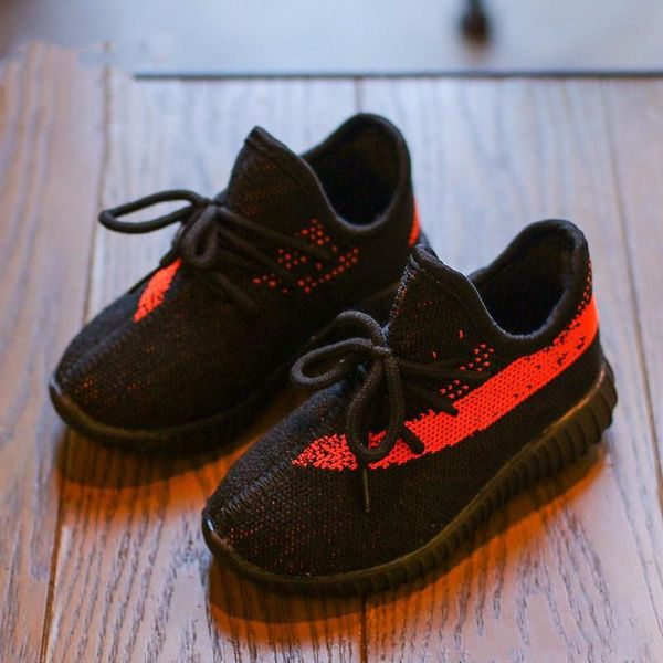 

Детская обувь Кроссовки Toddler Kanye West Run Shoes Младенец Дети Дети Молодежь Мальчики и девочки Chaussures Pour Enfants